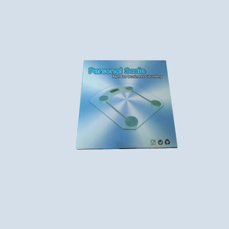 Digital bathroom scale for accurate body weight measurement at home
