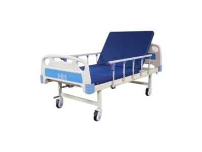 Single Crank Hospital Bed ABS with Mattress