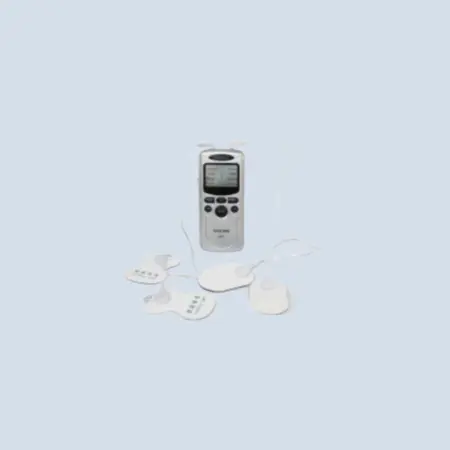TENS machine for pain relief therapy with electrode pads
